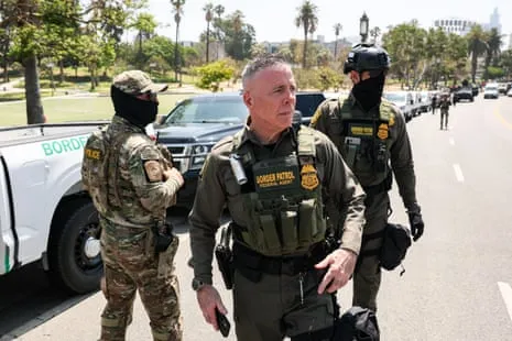 Panel Finds LA Demonstrator Cleared of Striking Border Patrol Officer